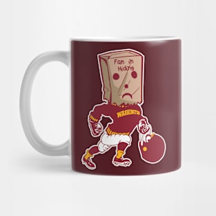 Washington Fan In Hiding Mug